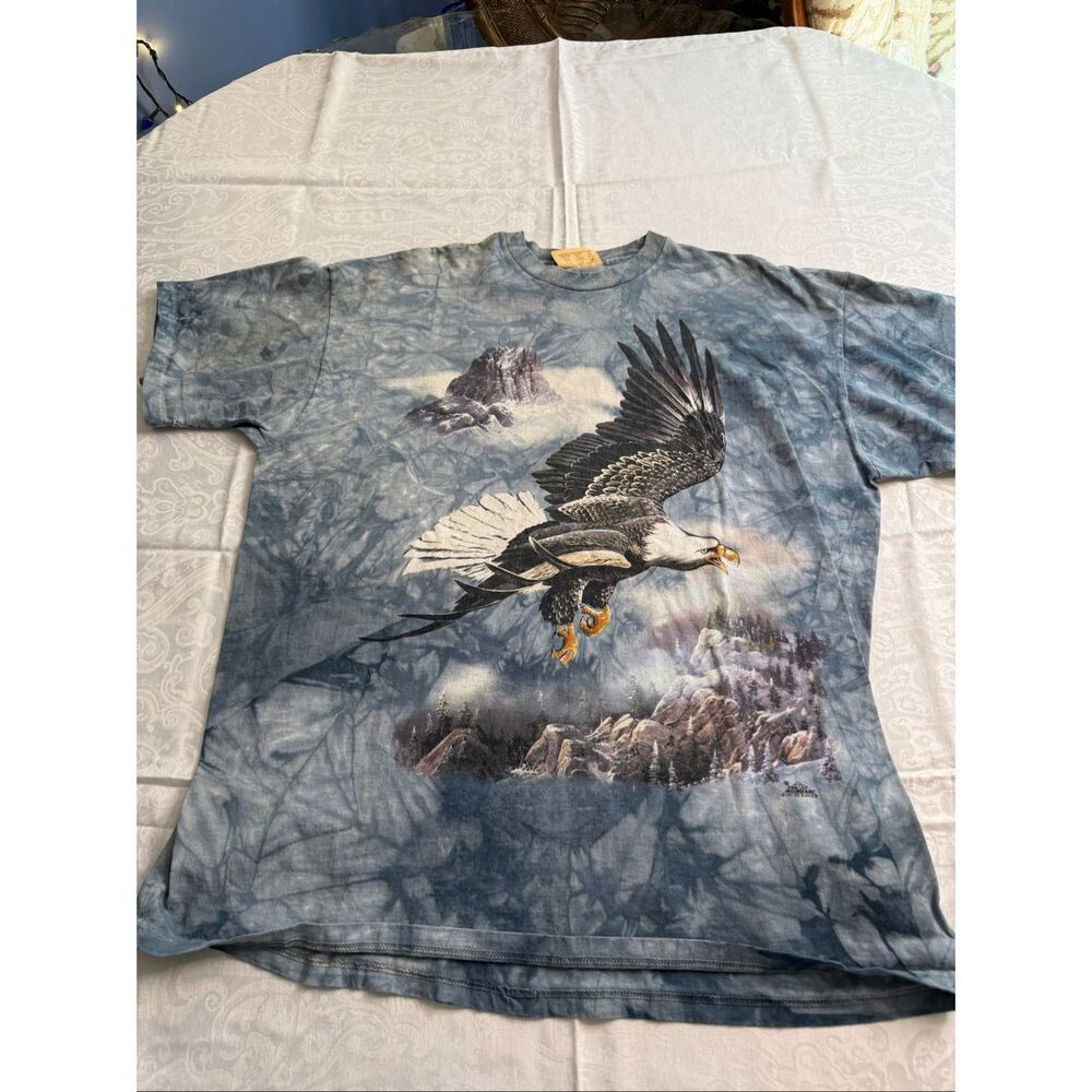 The Mountain Eagle Ponderosa Ranch Lake Tahoe VTG T-Shirt Size XL